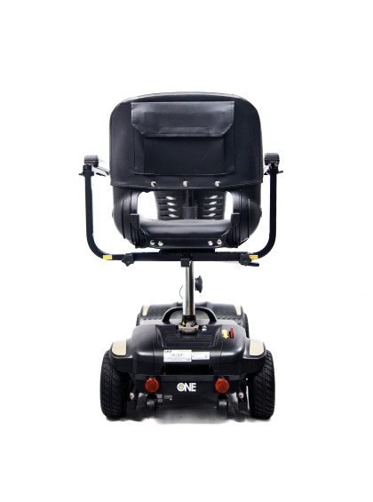 Cadeira de Rodas Motorizada Scooter Elétrica Dobrável até 136kg - Dourada
