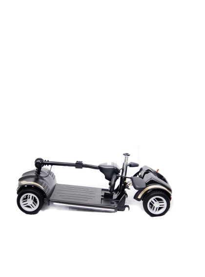 Cadeira de Rodas Motorizada Scooter Elétrica Dobrável até 136kg - Dourada