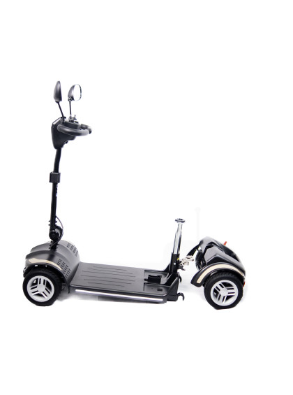 Cadeira de Rodas Motorizada Scooter Elétrica Dobrável até 136kg - Dourada