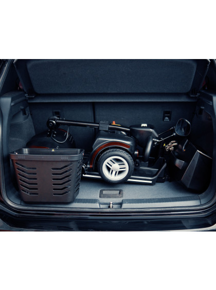 Cadeira de Rodas Motorizada Scooter Elétrica Dobrável até 136kg - Dourada