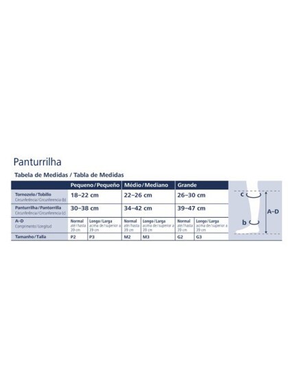 Meia 782A 20/30 AD Panturrilha Ever Sheer Normal M Sigvaris