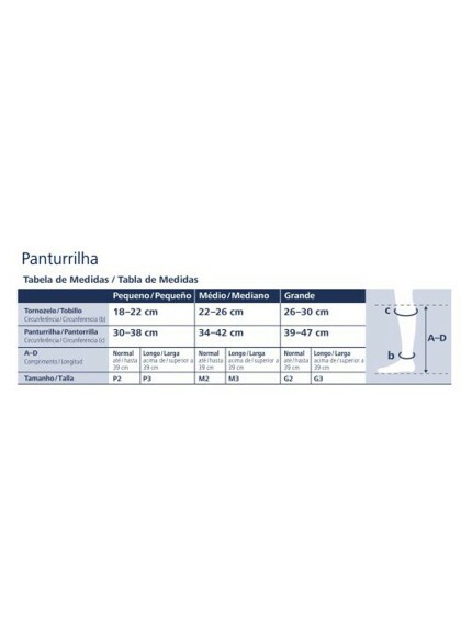 Meia 782A 20/30 AD Panturrilha Ever Sheer Normal G Sigvaris