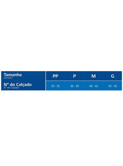 Meia de Compressão 3/4 Pró 15-20 mmHg Preta P Sigvaris