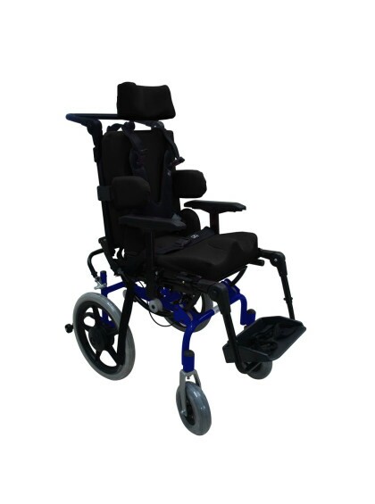 arrinho Linha Postural T1 Azul Glacial com Estofado Preto 38/35/40 Ortobras 