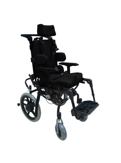 Carrinho Linha Postural T1 42/45/50 Estofado Preto