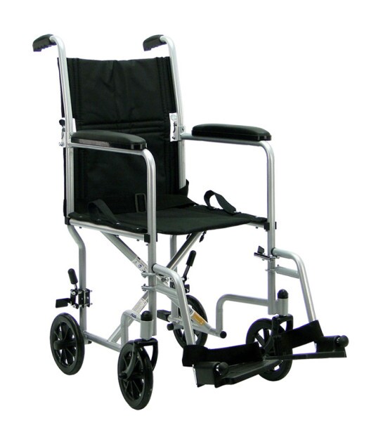 Cadeira de Rodas Dobrável Compacta até 115kg Série Europa Veneza 48cm - Praxis