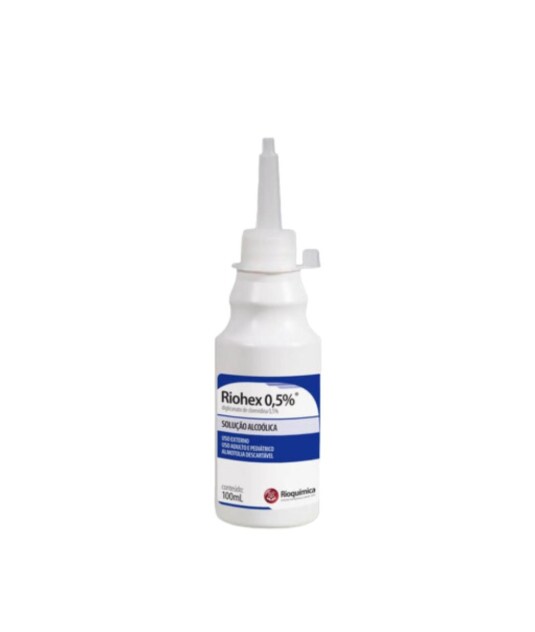 Clorexidina Riohex Degermante 2% 100ml Rioquímica