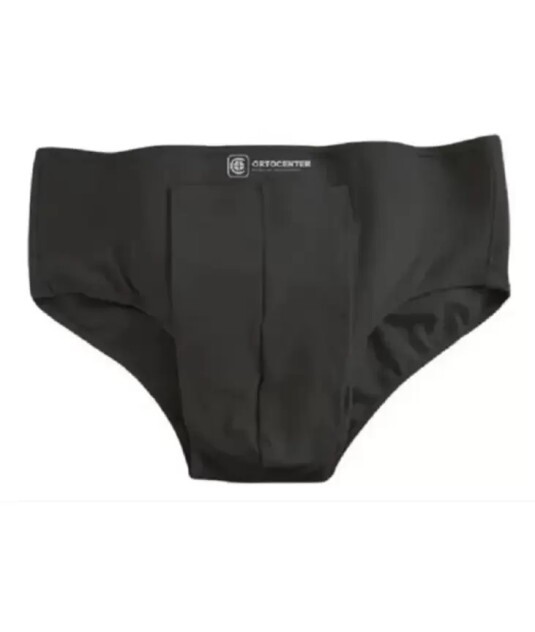 Cueca Para Hernia Inguinal Dupla Preta G Ortocenter 