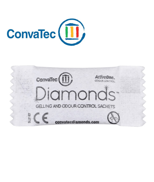 Diamonds Sachês Convatec para Controle do Odor