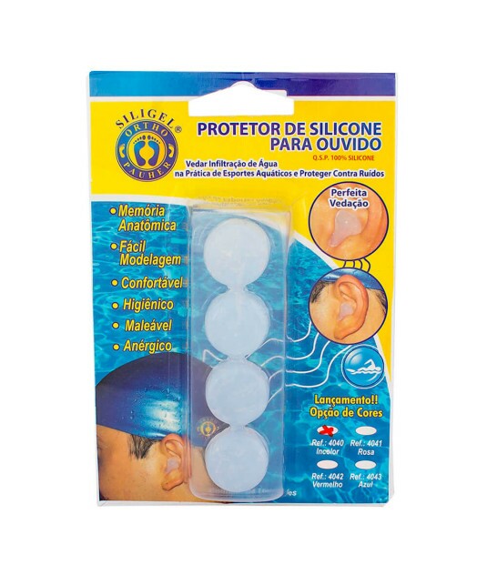 Protetor de Ouvido Incolor Ortho Pauher