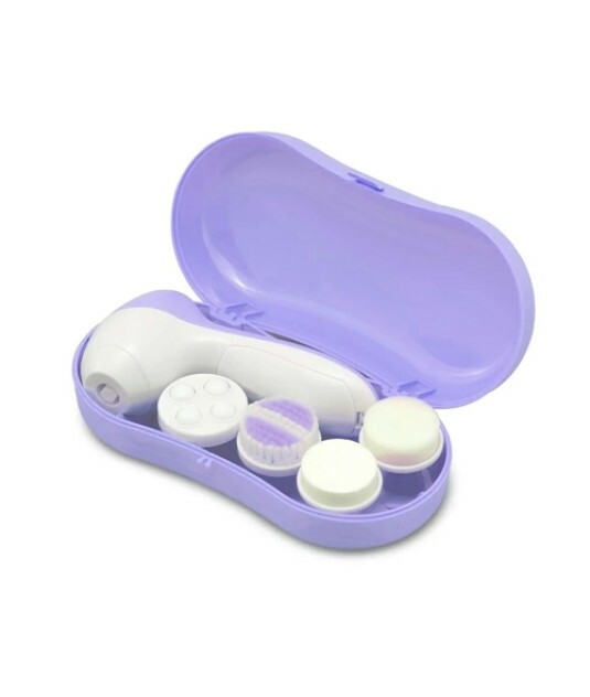 Massageador Facial Kit Spa HC 180 Lilás Multilaser