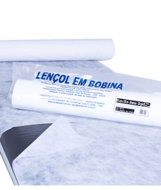 Lençol Polipropileno Rolo 0,70x50m com Picote Anadona