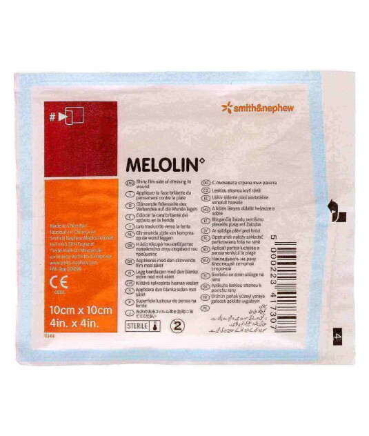 Curativo Melolin 10x10cm Smith e Nephew