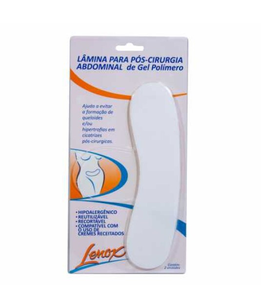 Lâmina Gel Pós Cirurgica Abdominal Venosan