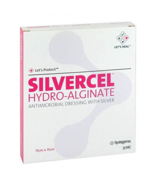 Silvercel Cobertura Não Aderente com Prata 11x11cm Systagenix
