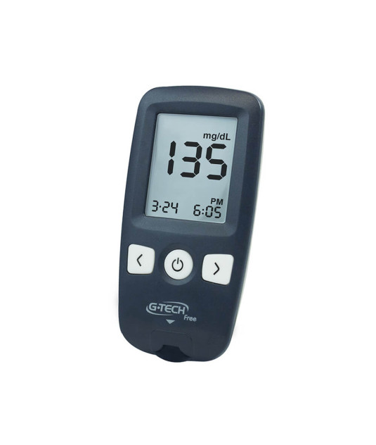 Kit Medidor de Glicose G-Tech Free + 10 Tiras