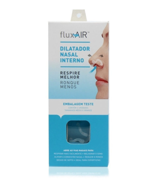 Dilatador Nasal Interno Teste 2 Und M/G FluxAir