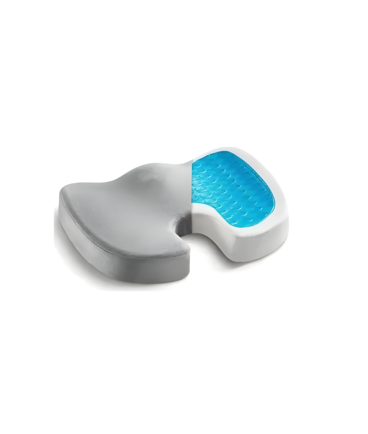 Almofada Anatomica Gel Protetor Coccix C/ Capa Supermedy