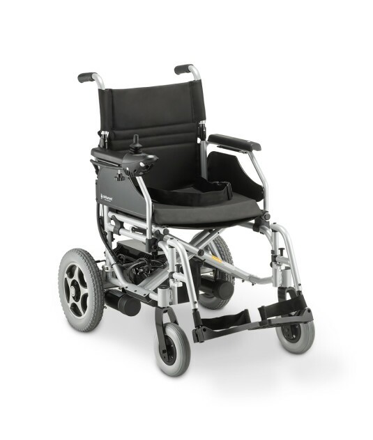 Cadeira de Rodas Motorizada Dobrável Elétrica Bivolt Alumínio D900 Dellamed