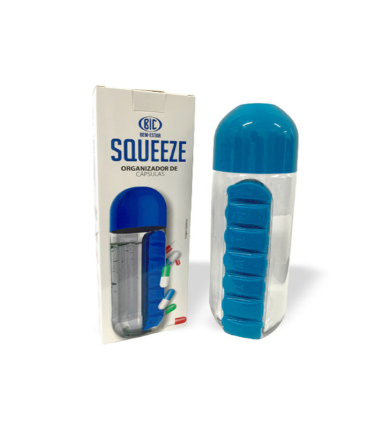 Squeeze Organizador de comprimidos/Capsulas SQ0101 Bic - Casa Médica