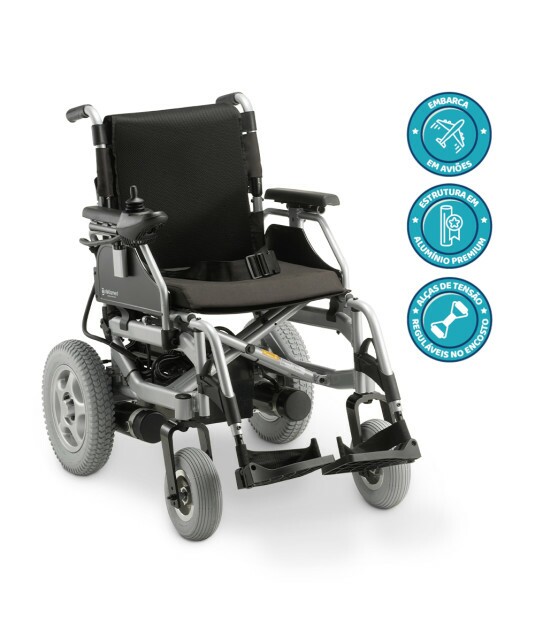 Cadeira Motorizada Dobrável D1000 Dellamed