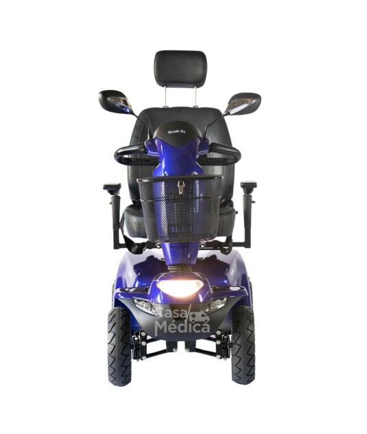 Scooter Scott XL até 181kg na cor Azul Metálico da marca Ottobock