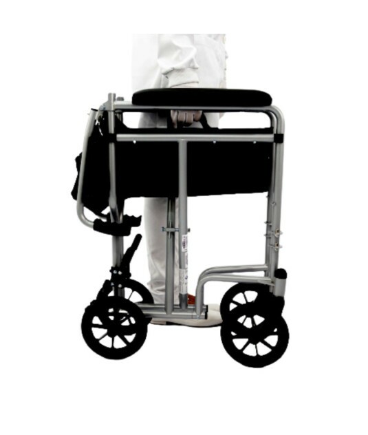 Cadeira de Rodas Dobrável Compacta até 115kg Série Europa Veneza 48cm - Praxis