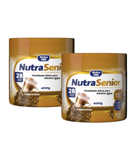 Nutra Senior Adulto 50+ Kit 2 Unidades Complemento Alimentar 400g 