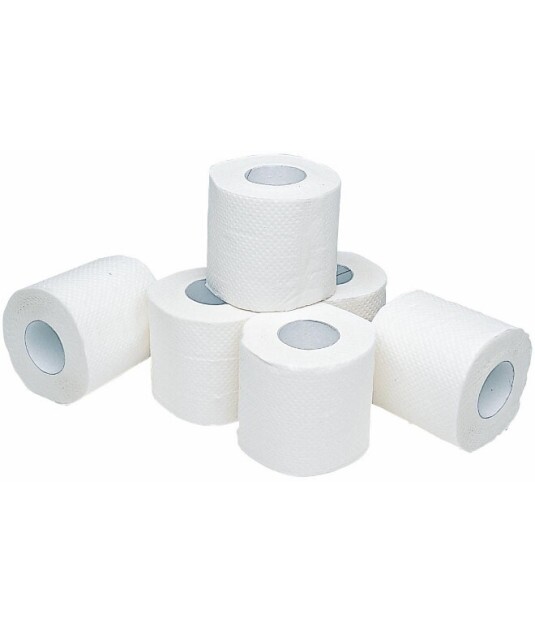 Papel Higiênico Ecopaper Rolão Branco II Cx C/ 8 uni 10cmx300mts Ecopaper