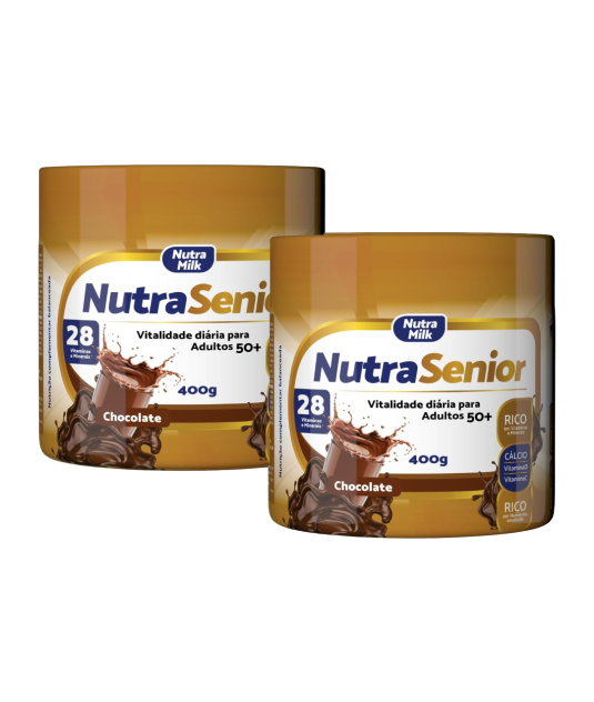 Nutra Senior Adulto 50+ Kit 2 Unidades Complemento Alimentar 400g 