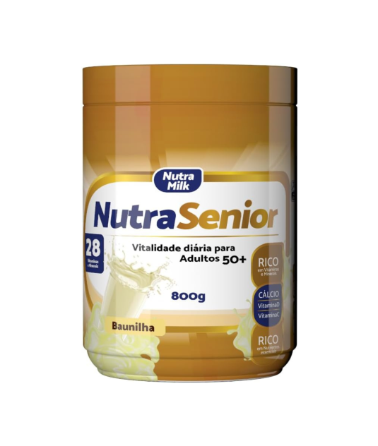 Nutra Senior Adulto 50+ Kit 2 Unidades Complemento Alimentar 800g - Baunilha