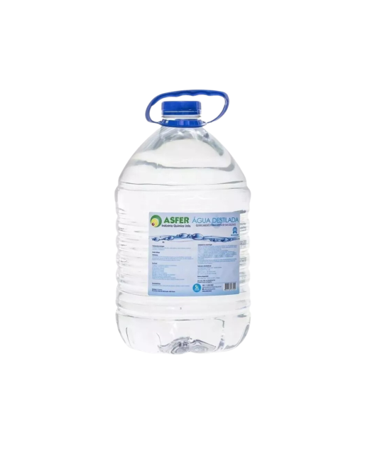 Água Destilada 5 Litros Asfer