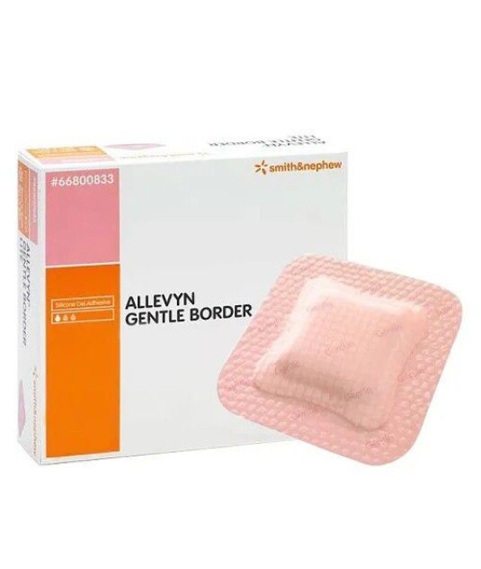 Curativo Allevyn Gentle Border 12,5X12,5CM - SMITH AND NEPHEW