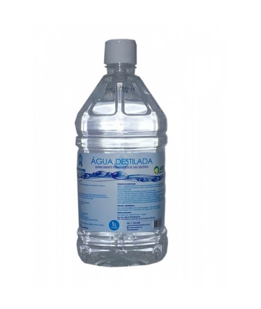 Água Destilada 1000ml Asfer