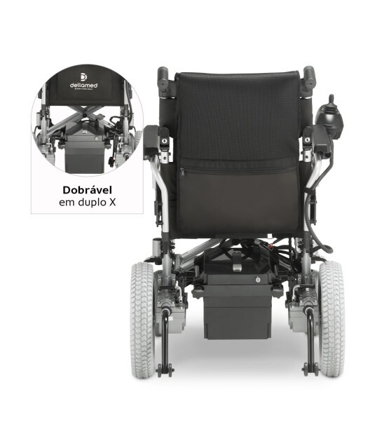 Cadeira Motorizada Dobrável D1000 Dellamed