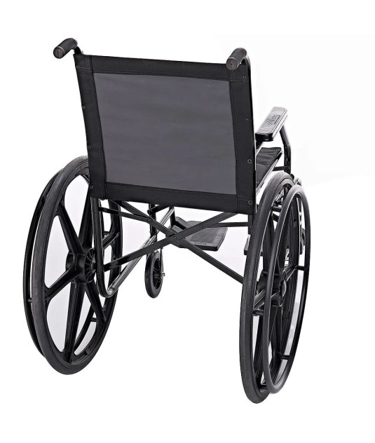 Cadeira de Rodas Nylon Pés Fixos Pneu Inflável PL002 Prolife