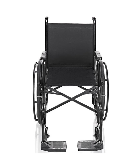 Cadeira de Rodas Nylon Pés Fixos Pneu Inflável PL002 Prolife