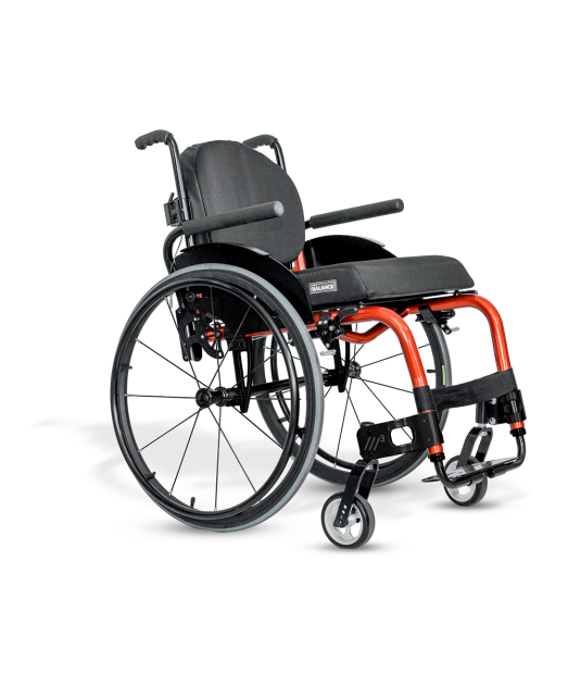 Cadeira de Rodas Monobloco M3 Premium Roda Sentinell Ortobras