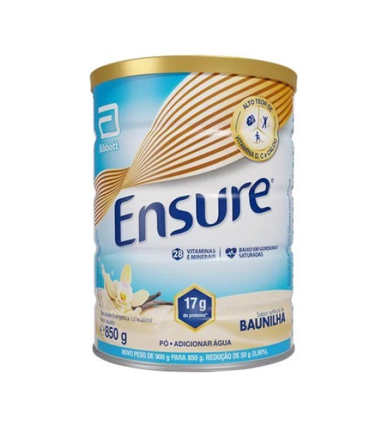 Ensure em Lata 850g Abbou