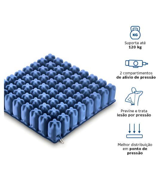 Almofada de Tratamento de Escaras Air Cell Dellamed