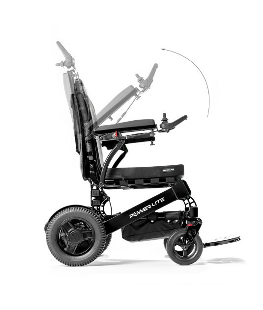 Cadeira de Rodas Motorizada HD para Obeso até 300Kg - Power Lite