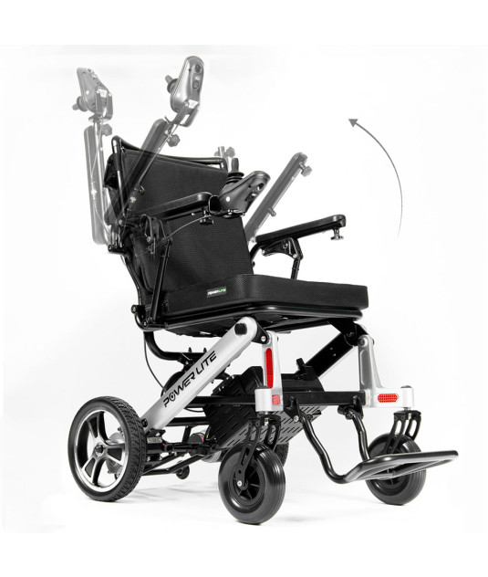Cadeira de rodas motorizada com braços eleváveis