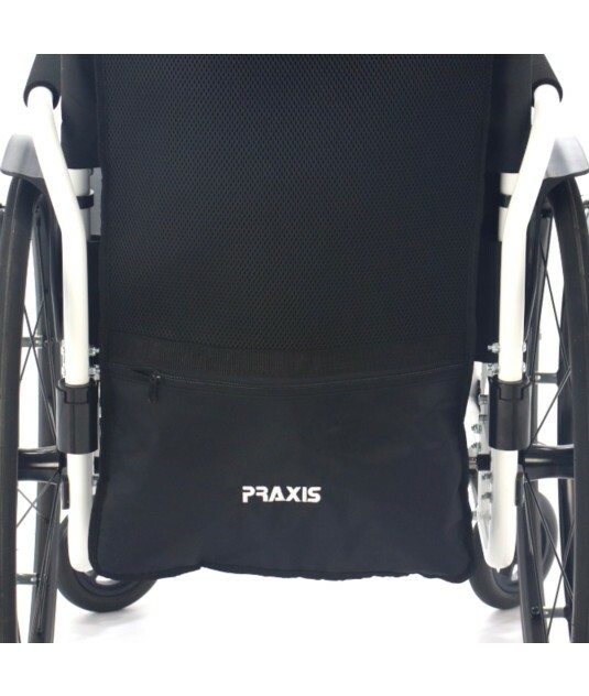 Cadeira de Rodas Dobrável Sófia 43cm Praxis
