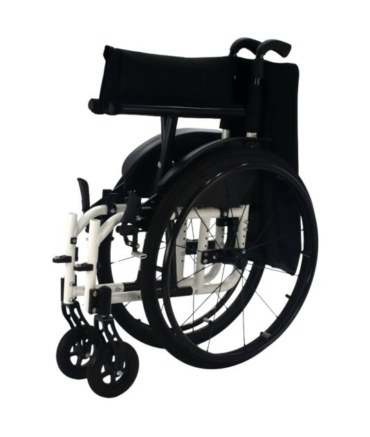 Cadeira de Rodas Dobrável Sófia 43cm Praxis
