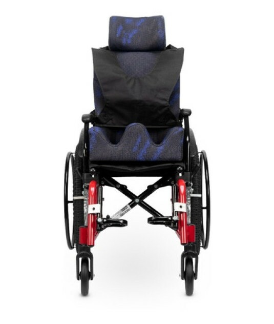 Cadeira de Rodas Ventura Vermelha 35cm (60kg) - CDS