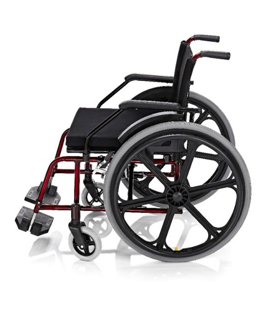 Cadeira de Rodas Elite Obeso Pés Escamoteáveis 52cm Prolife