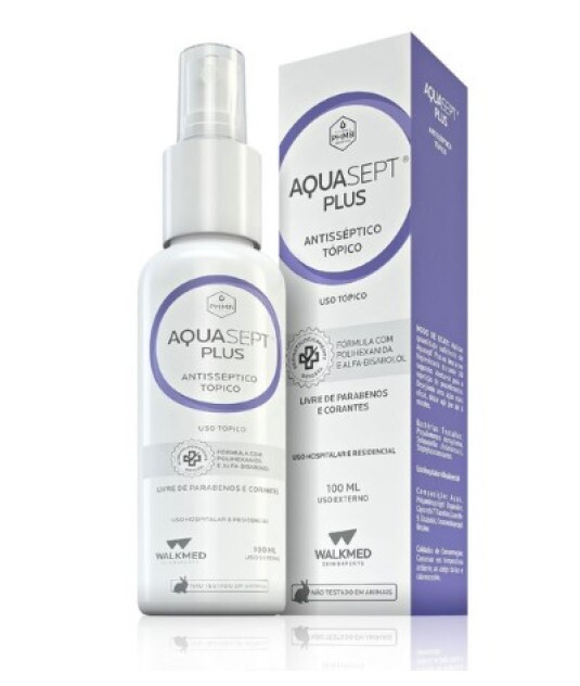 Aquasept Plus - Antisseptico 100ml - Unidade