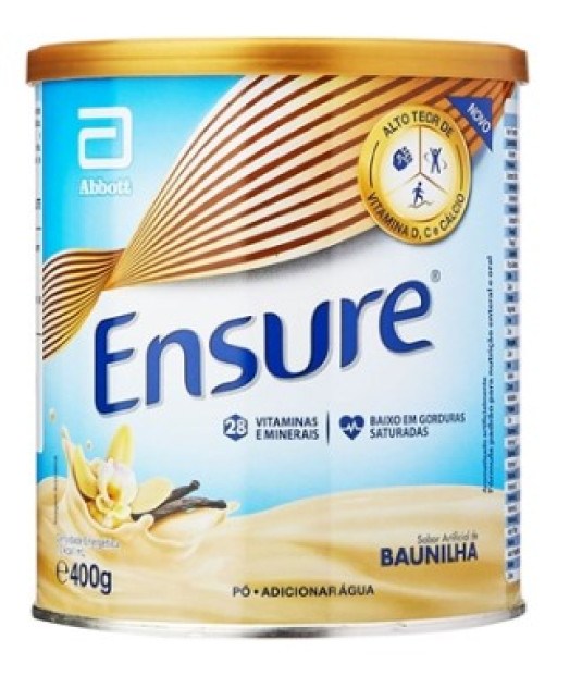 Ensure Pó 400g Baunilha Abbott 