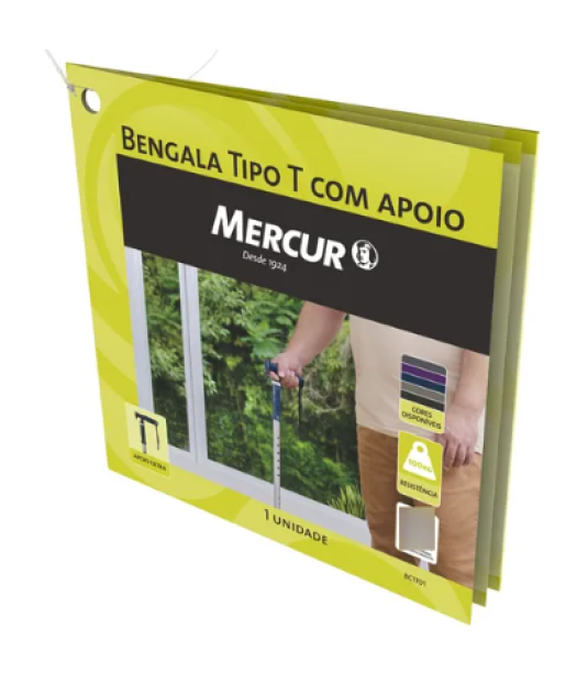 Bengala Tipo T BC 1700 Grafite Escuro Mercur