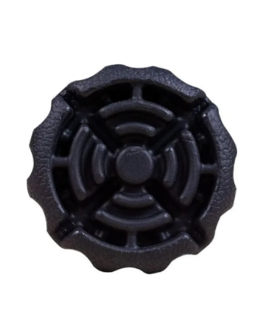 Ponteira Articulada para Muleta Canadense BC1535 Preto 